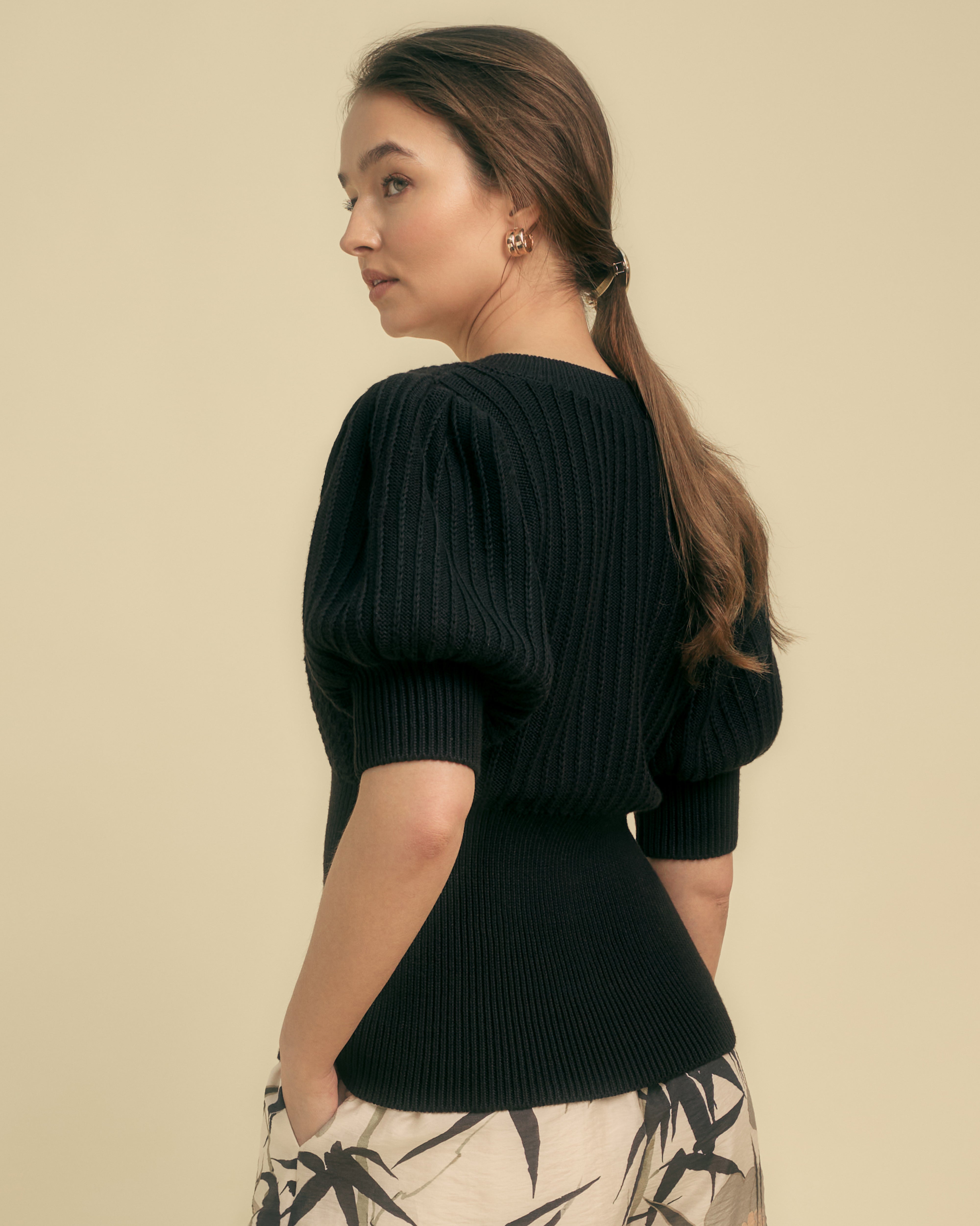 FLORERE Cotton Knitted Top – Florere