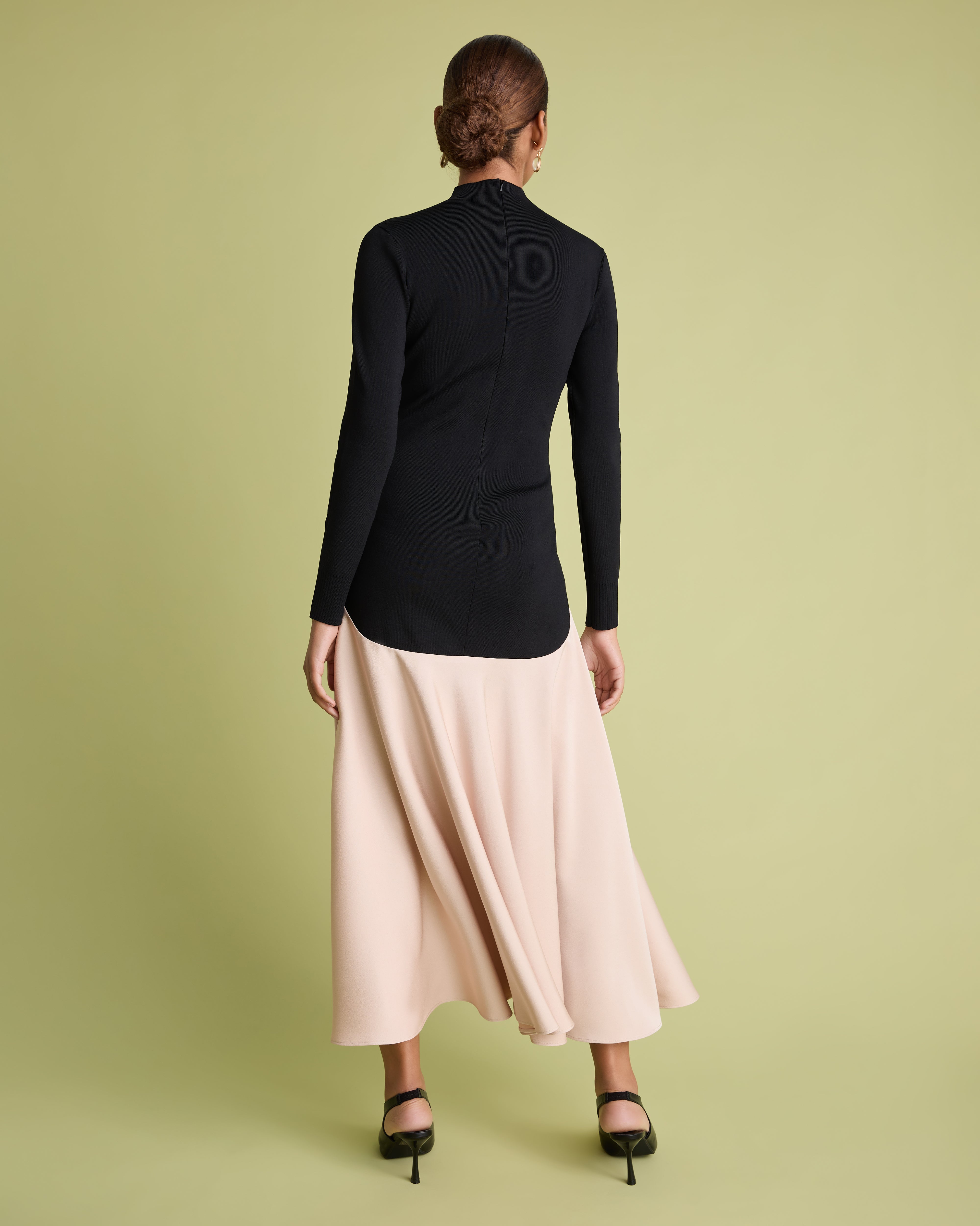 Acacia Colourblock Mockable Midi Dress
