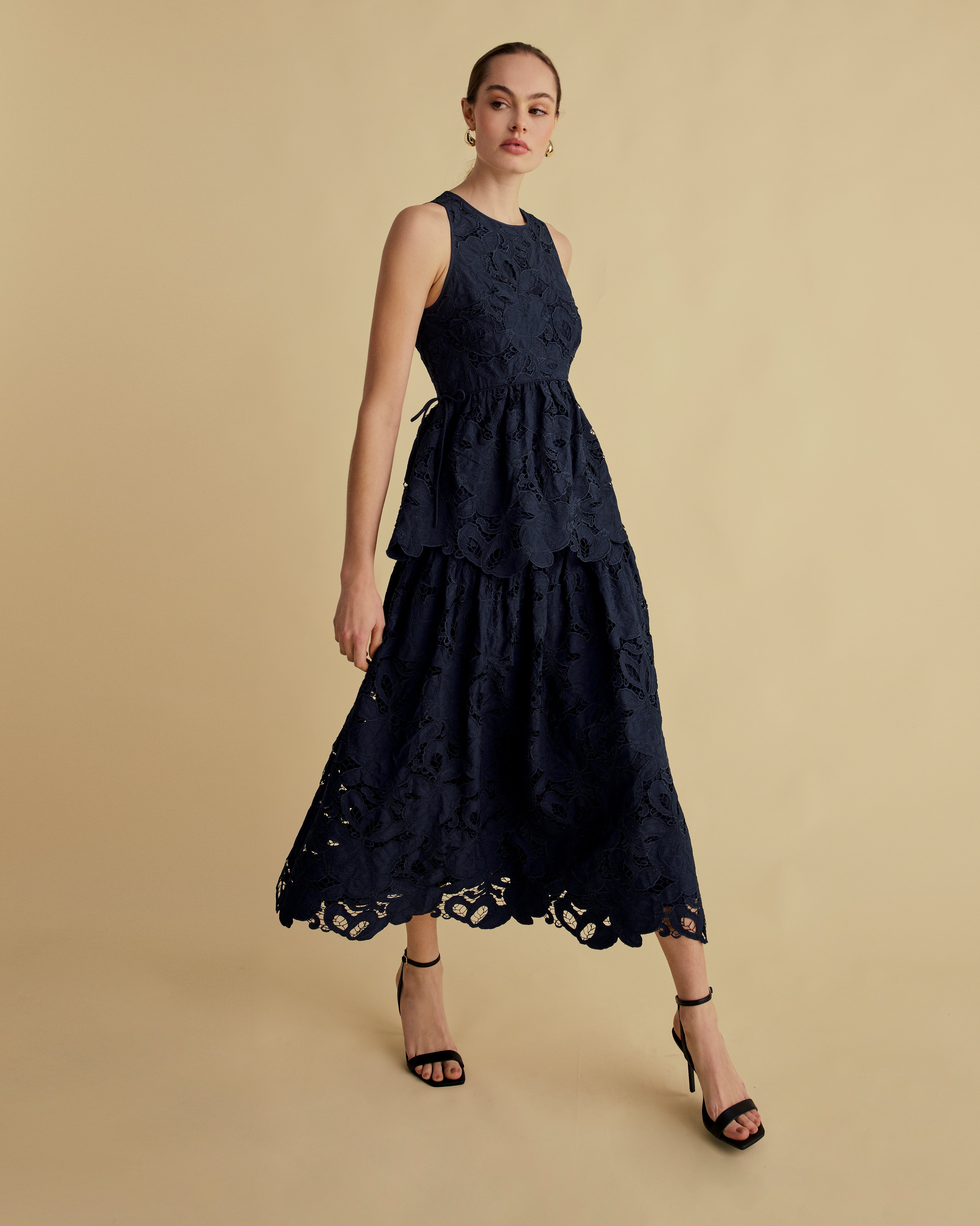 Lace Peplum Top Florere Lace Peplum Top Florere